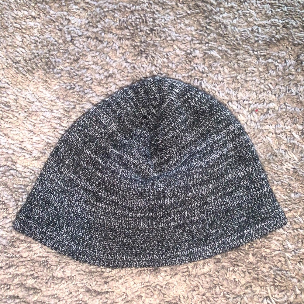 Grey fashion beanie